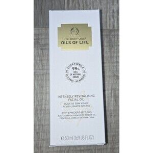 The Body Shop Oils of Life Intensely Revitalising Facial Oil 1 Oz 50ml